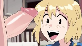 Vault Girl - Teenage Blonde Get Fucked With Robot - Uncensored ( Cartoon Parody )