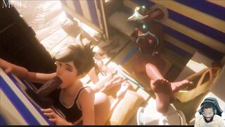 Sombra Watches Gloryhole Deepthroating, Bald Pussy Natasha Fucking, Huge POV Galacta Face Fucking