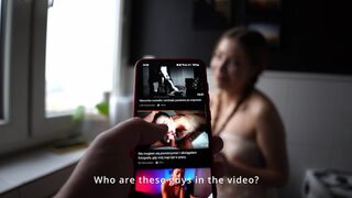 I found out that my sister's friend acts in porn