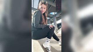 Finding A Spot At The Mall To Cum Hard | Public Orgasm | Outdoors