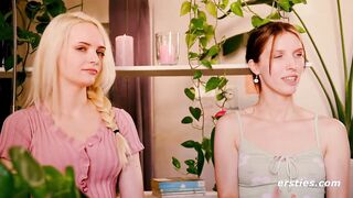 Ersties - Intimate anal session between Amber K and Runa - real and intense