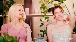 Ersties - Intimate anal session between Amber K and Runa - real and intense