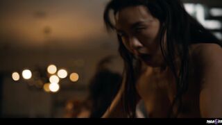 18 Year Old Teenager Sushi Party Turns Into Crazy Orgy - Reverse Gangbang Foursome