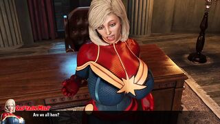 Giant Dildo Fucking Makes MILF the Sloppiest Fuck Cockham Superheroes 36