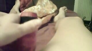 Dansk MILFs solo -spil med dildo