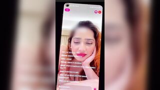 Aditi Mistry Pouring Ice Cream On Boobs Live Show