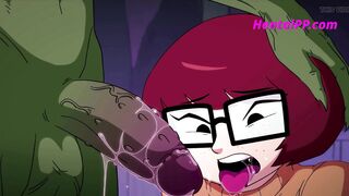 Velma & Daphne vs. The Monster Dicks – A Bizarre Mystery ( Cartoon Parody ) - Uncensored