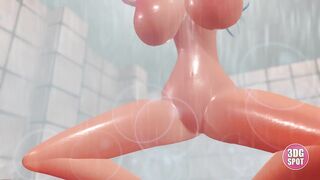 3DGSPOT - Teen Babes Gets Fucked Hard In Locker Room By Football Players PART 2! 3D Cartoon!