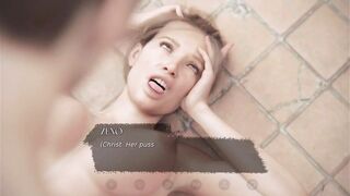 Young neighbour fucks a hot women in laundry