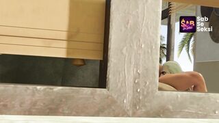 Old Man Office Boss had Sex with Young Office Lady for Increment in Room