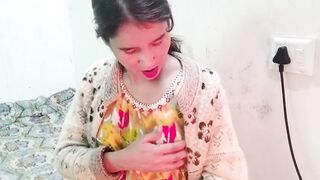 School girlfriend ko ghar me pakad ke jabar dasti pela
