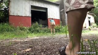 Chubby Babe Got Fucked In A Local Forest - Eri Makino
