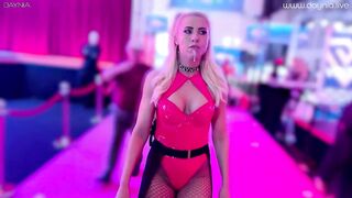 VENUS Messe Berlin - PUBLIC FICK direkt am Messestand + ULTRA Spermawalk | DAYNIA