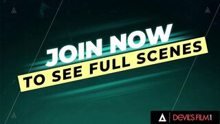 DEVILS FILM - Hot 18yo Lesbian Girl Angelina Moon Wants To Feel Cum In Her Lesbian Pussy