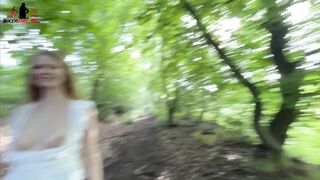 Facial and Risky Sperm Walk in the Forest