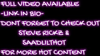 Bisexual Threesome- Steve Rickz & Saadlilthot