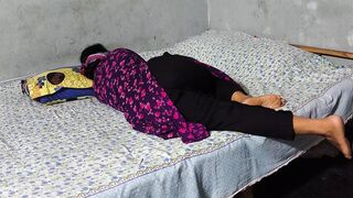 I hugged my aunty and started fucking her in the ass alone at night.