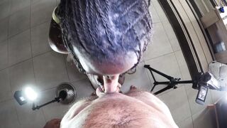 Best Ebony Girlfriend Fucked and Creampied