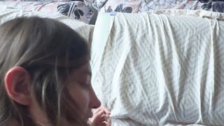 My Cleaning Lady Learns to Massage and Suck Feet