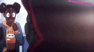 Uncensored Hentai - Public Sucking and Sex on a Bus