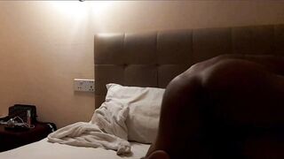 Hot Fuck Girl Friend widow Big Ass My Dick Into Her Ass hole Creampie