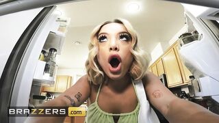 BRAZZERS - Xander's Brother Shows Up With His Stunning New Wife Mimi Monet WHo Is Always On The Look For A New Cock