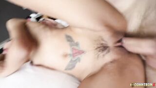 JohnTronX - Deep hardcore penetration of a young and tight pussy from Bangkok