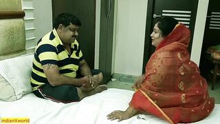 Middle aged Husband Penis Standing Problem! Hot wife Worried! Desi Erotic Sex