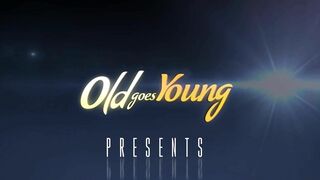 Old Goes Young - Experienced man helps a sexy artist nein