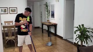 I Surprise my Stepbrother Spying on me in the Bathroom my Stepfather almost discovers us Fucking????????