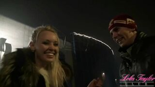 Lola Taylor On Stage Live Show & Outside Blowjob