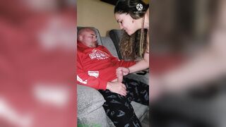 Husband films, encouraging wife to fuck random stranger