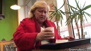 guy picks up huge 80 years old granny