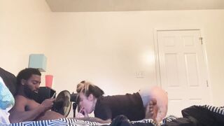 Blowjob and backshots multiple orgasms from bbc on fat ass