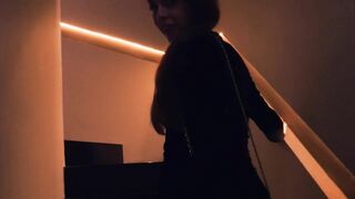 Maru's FIRST BLACK dildo, Anal masturbating and gaping with BBC