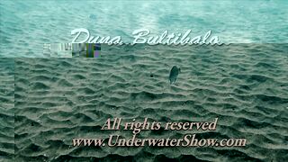Duna Bultihalo slutty teen swims and strips