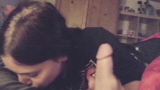 Lovely blow and Handjob with cumshot