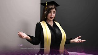 THE OFFICE - Sex Scene #6 - Vibrating Play Dildo - 3d Game, 3d Hentai, Porn game, 60 FPS by Damaged Coda