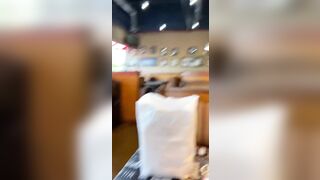 PUBLIC DISPLAYS OF AFFECTION???? Petite Young girlfriend sucks his dick in AutoZone, The Car, & Jimmy’