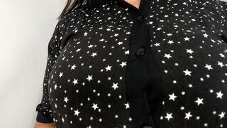 I love to play with my milky tits when I get home.