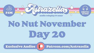 No Nut November Challenge - Day 20 [Spa] [Edging] [Group] [Mutual Masturbation] [Meditation]