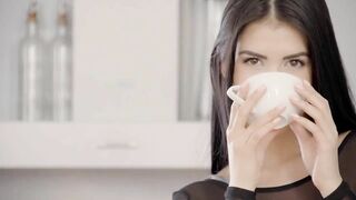 European Slut Henessy Covered In Milk & Banged Good - LETSDOEIT