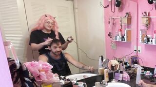 OmankoVivi Shaving Daddy┌( ಠ‿ಠ)┘Happy Father's Day! SFW Vlog