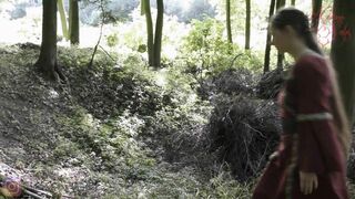 Geile Fickerei auf dem Wikinger Markt ! Fetter Wikinger schwängert Teen