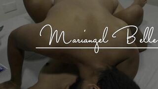 Amateur Latina Fucked Silently While Her Parents are in the Next Room - Mariangel Belle