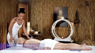 Massage Rooms Erotic pussy fisting and face sitting sexual orgasms