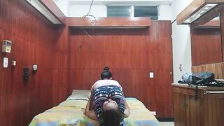goddess evelyn Headscissor my slave 2