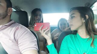 I ask my friends to get naked in the uber