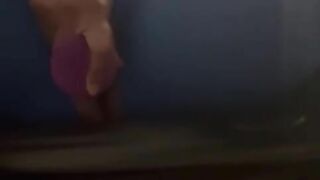 Almost Caught Making Pussy Cream Outside
