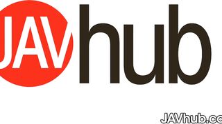 JAVHUB Ayumi Iwasa has her tight Japanese pussy pounded